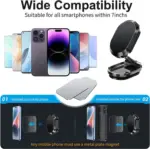 New Alloy Folding Magnetic Car Phone Holder - Image 12