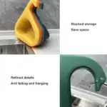 Kitchen Sink Drain Basket Swan Drain Rack - Image 9