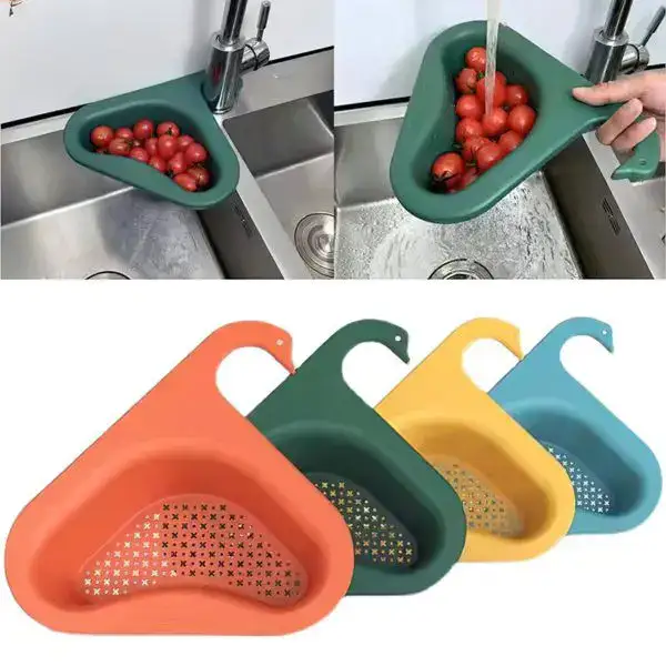 Stable drain basket