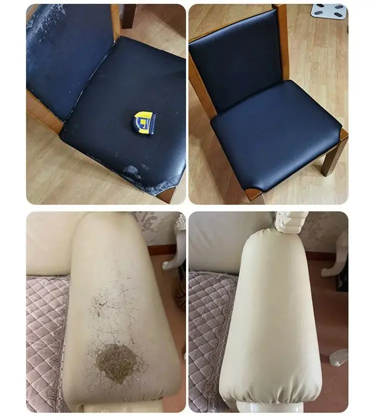 Leather Patch in Use