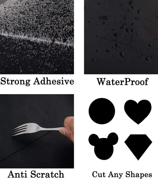 Leather Patch Application