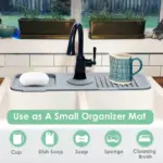 Kitchen Sink Silicone Splash Guard - Image 2
