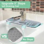 Kitchen Sink Silicone Splash Guard - Image 6