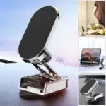New Alloy Folding Magnetic Car Phone Holder - Image 2