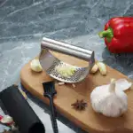 Stainless Steel Garlic Press - Image 7