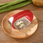 Stainless Steel Garlic Press - Image 4