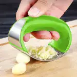 Stainless Steel Garlic Press - Image 6