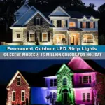 Permanent Outdoor LED Strip Lights - Image 2