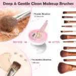 Electric Makeup Brush Cleaner Machine - Perfect Gift - Image 4