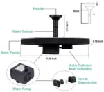 Innovative 2024 Solar Bird Bath Fountain Kit - Image 9