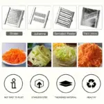 All-in-One Vegetable Slicer and Cutting Set - Image 9