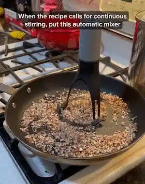 Automatic Stirrer Mixing Sauce