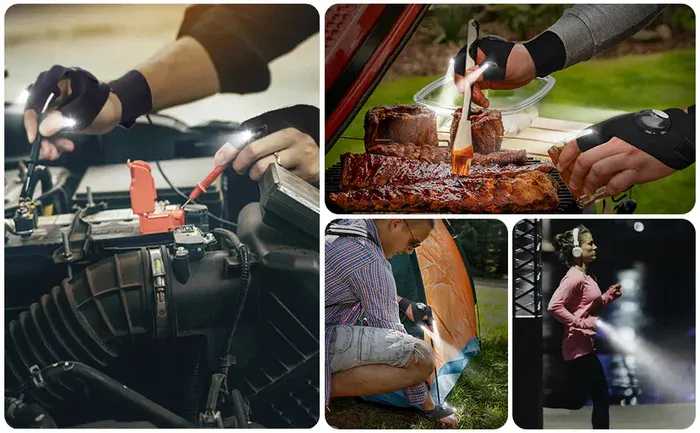 LED Gloves for Men's Gifts