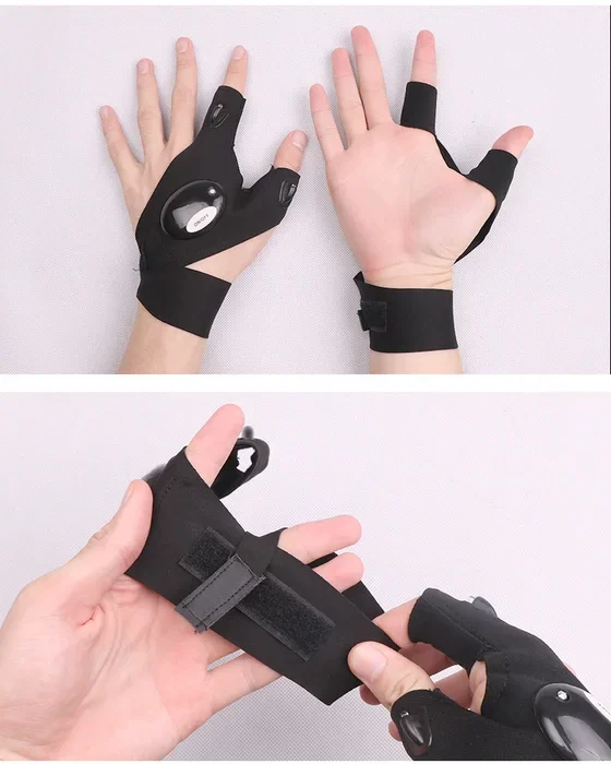 LED Gloves for Outdoor Activities