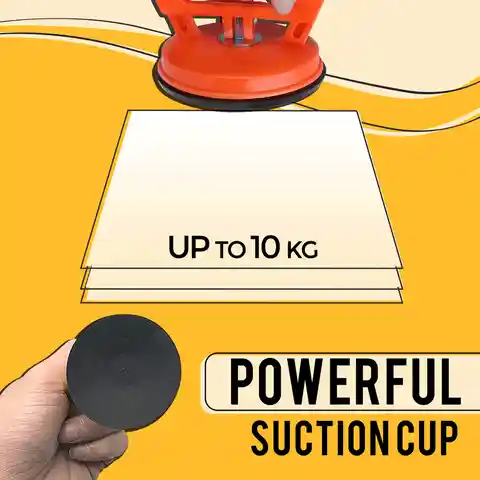 Powerful Suction Cup Lock Function
