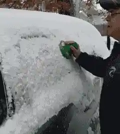 Magical Car Ice Scraper