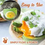 Easy Silicone Egg Poacher (4 PCS) - Image 3