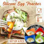 Easy Silicone Egg Poacher (4 PCS)