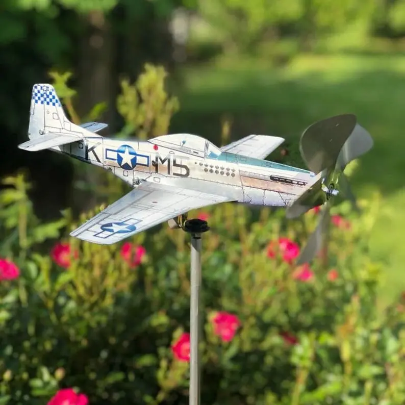 P-51 Mustang weathervane