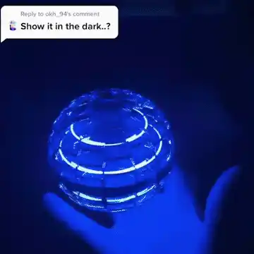 Neon LED lights on the Spinner